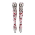 thumbnail image 1 of Bas Rouges pour Femmes Halloween Fête Cosplay Déguisement Chaussettes Festival Spectacle Bas Aguichant, 1 of 2