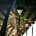 thumbnail image 2 of RKSTN Lights Super Bright Solar Lights Outdoor Impervious Lights (2pc), Dusk To First Light Up To 12 Hours Solar Powered Outdoor Walkway Garden Lights Auto On/Off, Sidewalk Lights, 2 of 8