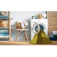 thumbnail image 2 of Ahgly Tapis d'Intérieur Lavable en Machine Carré Transitionnel Brun Bronze Foncé, 5 Pieds Carré, 2 of 7