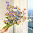 thumbnail image 3 of Valley Crochet Forever Flowers+Birthday Gift+Home Gift+Graduation Gift+Beautiful Flowers, 3 of 6