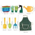 thumbnail image 3 of 9Pcs Kids Gardening Tool Sets Children Garden Hand Tools Kit Playing Sand Beach Toys Tools, 3 of 8