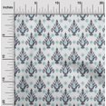 thumbnail image 1 of oneOone Georgette Viscose Fabric Diamond & Swirl Ikat Print Fabric BTY 42 Inch Wide, 1 of 4