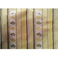 thumbnail image 4 of oneOone Cotton Silk Fabric Geometric|Stripe & Floral Block Printed Fabric 1 Yard 42 Inch Wide, 4 of 4