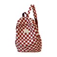 thumbnail image 1 of Btomtd Checkerboard Backpack Red Plaid School Bag Korean Style Backpack Casual School Backpack For Trendy Backpack Lightweight School Backpack Cute, 1 of 7