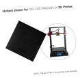 thumbnail image 3 of Heated Bed Sticker Sheet Build Surface High Temperature Resistant 320*310mm/12.6*12.2in Compatible with CR-10S PRO/CR-X 3D Printer, 3 of 5