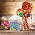 thumbnail image 4 of HLONK 5 Clear Plastic Buckets with Dome Lids 500ml, 4 of 11