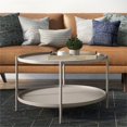thumbnail image 4 of Simpli Home Monet Industriel 32 Pouces Table Basse en Métal en Gris Chaud, 4 of 7