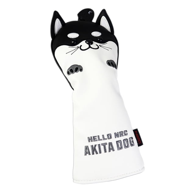 Durable Golf Driver Head Cover 400cc Woods Protector Headcover Fleece Lining FW Black