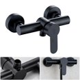 thumbnail image 1 of Bathroom Shower Faucets Triple Bathtub Faucet Hot and Cold Water Mixer Valve, 1 of 7