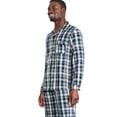 thumbnail image 4 of George Men's Notch Collar Pajama 2-Piece Set, 4 of 6