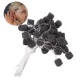 thumbnail image 4 of Ear Barrier, Comfortable Use Small Size  Ear Plug Barrier Sponge  Accessories With Cord For Audiphone S Yellow,M Black Gray, 4 of 8