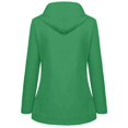 thumbnail image 3 of iHPH7 Manteau de Pluie Long de Mode Automnale Femme Manteau de Randonnée Femme Manteaux d'Automne Manteau d'Extérieur pour Femme Manteau de Pluie Léger Femme Imperméable Manteau de Pluie Femme Vert m, 3 of 4