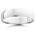 thumbnail image 1 of 6mm Dome High Polished Wedding Band 950 Platinum, 1 of 1