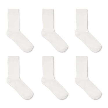 Lot de 6&nbsp;paires de mi-chaussettes George pour femmes