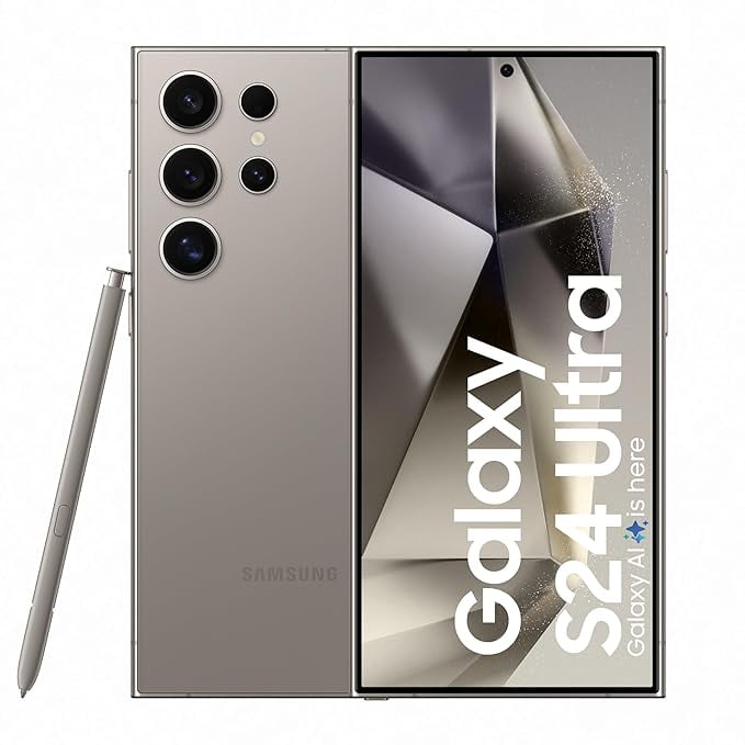 スマートフォン本体 Samsung Galaxy S24 Ultra 512GB Samsung Galaxy S24 Ultra 5G – 256GB Smartphone – Titanium Gray