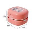 thumbnail image 3 of PRETXORVE Desk Vacuum, Mini Desktop Vacuum with USB Charging Crumb Vacuum Saving, Portable Desktop Sweeper Handheld Cleaning for Keyboard, 3 of 9