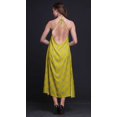 thumbnail image 2 of Bimba Robe de Plage d'Été pour Femmes, Dos Nu, Col Licou, à Imprimé Visage - X-Grand, 2 of 6