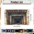 thumbnail image 2 of FUYPSE 2026 New Arrivals Carpet Cleaner Shampoo 3D Hole Rug Rugs That Look Like A Hole Trap Optical Bottomless Non Doormat for Door Entrance Bathroom Stairs Playroom Living Room or Area Decoration, 2 of 9