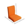 thumbnail image 3 of Chair Covers for Dining Chairs Thickened Chair Cover Universal Chair Cover Household Dining Chair Cover Hotel Elastic Conjoined Stool Cover Dining Table Chair Cover Chair Covers for Living Room, 3 of 3