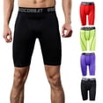thumbnail image 4 of Mens Compression Pants Sports Leggings Basketball Shorts Legging X8Q2, 4 of 9