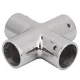 thumbnail image 3 of FAGINEY Butt Welding Cross Fitting, Pipe Fitting, Stainless Steel Boat Accessory For Common Pipes, 3 of 8