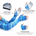 thumbnail image 4 of FlyFlise Ensemble de Manchons de Bras Couvre-Visage Femmes Hommes Respirant Protection Solaire pour Camping Cyclisme Course Monture Pêche, 4 of 8