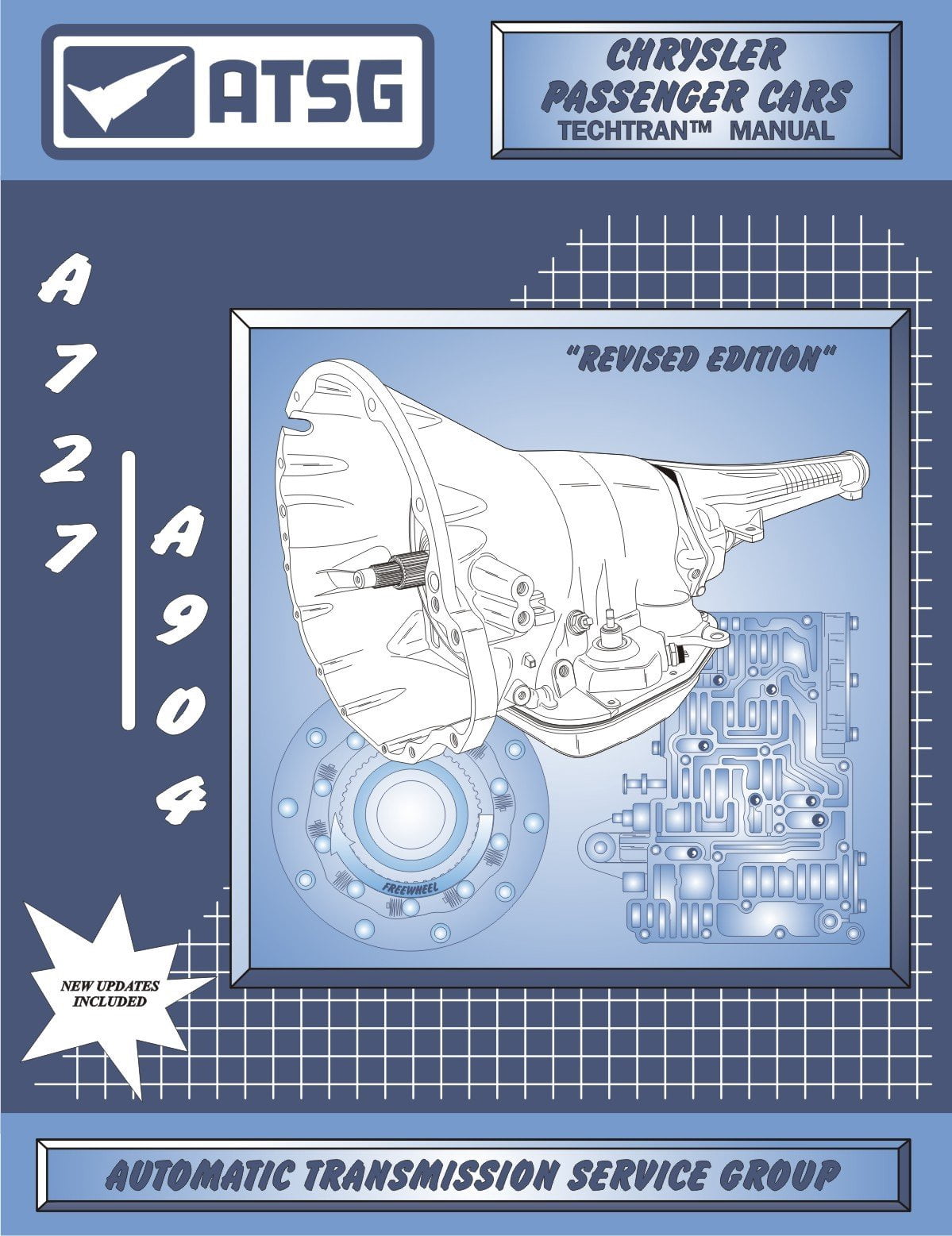 ATSG A727 / 904 Chrysler Transmission Repair Manual (A727 Transmission - A727 Transmission Rebuild Kit - Best Repair Book Available!)