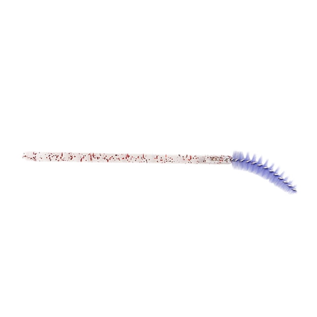 pitrice 50PCS Eyelashes Crystal Handle Brush Mascara Wands Applicator Cosmetic Brush Disposable Make Up brushes,Purple