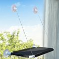 thumbnail image 3 of Cat Window Perch Hammock Hanging Bed Suction Cup Detachable Window Mount for Pet Black, 3 of 7
