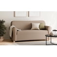 thumbnail image 1 of SmartFit Pixel Soft Stretch Sofa Slipcover, 1-Piece, Sand, 1 of 9