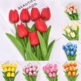 thumbnail image 3 of New Practical Flowers Tulip Bouquet Fake Lifelike Long-lasting Beautiful, 3 of 12