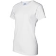 thumbnail image 4 of Gildan T-Shirt à Manches Courtes pour Femmes en Coton 100 pour Cent avec Encolure Rubanée. 2000L, 4 of 7