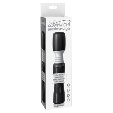 Wanachi Maxi Massager Personal Massage Wand, Black