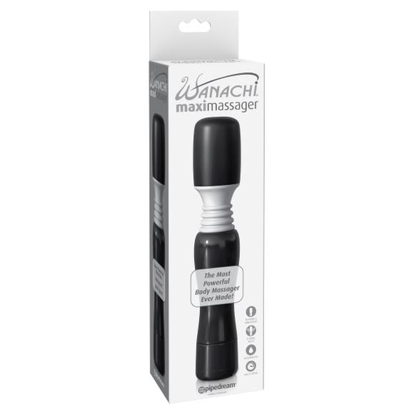 Wanachi Maxi Massager Personal Massage Wand, Black
