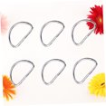 thumbnail image 3 of SHOWERORO Multipurpose D Rings 20Pcs Metal for DIY Crafts and Pet Owners, 3 of 8