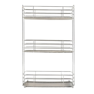 era tour de bain à trois niveaux Slim Mesh chrome