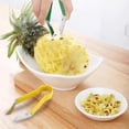 thumbnail image 4 of Product Category Food Clips 2 Multifunctional Pineapple Eye Remover Stainless Steel Pineapple Corer and Slicer Strawberry Corer Tool Pineapple Cutter Strawberry Remover Tool For Kitchen, 4 of 7