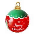 thumbnail image 2 of Christmas Decorations Clearance 60CM Outdoor Christmas Inflatable Decorated Ball Giant Christmas Inflatable Ball Christmas Tree Decorations With Lamp Outdoor Christmas Decorations on Clearance, 2 of 5