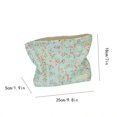 thumbnail image 3 of Dvkptbk fabric bag Printed Makeup Bag Printed Storage Bag Large Capacity Makeup Bag, 3 of 6