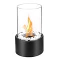thumbnail image 5 of veasfak Petit Foyer de Table Noir Coupe-Vent à Alcool Mini Foyer Foyer Bio pour Patio Balcon Maison Jardin Intérieur, 5 of 5