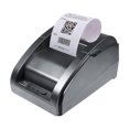 thumbnail image 1 of Imprimante Thermique de Reçus 58mm USB BT Mini Imprimante d'Étiquettes Portable Impression de Reçus de Supermarché Compatible pour iOS Android Windows ESC/POS Commandes d'Impression, 1 of 8