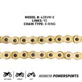 thumbnail image 2 of Niche Gold 428 X-Ring Chain 92 Links With Master Link Motorcycle 519-CDC2579H, 2 of 5