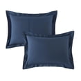 thumbnail image 2 of Mainstays All in One Reversible Comforter and Sheet Set, 7-Piece, Double, Navy, 2 of 10