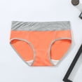 thumbnail image 4 of RKSTN 4Pc Womens Boxer Briefs High Waist Full Coverage Briefs Soft Breathable Postpartum Panties Patchwork Color Stretch Underpants, 4 of 9
