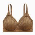 thumbnail image 1 of Tqcoqu Women's Seamless Backless Bra With Gathered Straps No Steel Rings Three Buckles Adjustable Breasts Fixed Cups And Suspender Straps, 1 of 2
