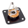 thumbnail image 2 of Milaget Electric Guitar Plate Socket Cover Square for LP Guitar Bass Part Black, 2 of 6