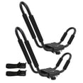 thumbnail image 2 of Support de Toit pour Canot, Matériau en Fer Anti-Déformation Barre en Forme de J Support de Toit pour Kayak pour Planche de Surf pour Voilier, 2 of 8