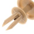 thumbnail image 3 of SHISUYAN 30 Pcs Clips de Retenue Pare-Chocs Attaches Rivets en Plastique Kit de Retenue Auto Pince Rivets Garniture de Porte Clips de Panneau Beige, 3 of 8