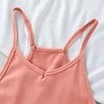 thumbnail image 5 of Yutk Combinaison Décontractée d'Été Sans Manches pour Filles, Bretelles Spaghetti, Short, une-Pièce avec Poches, en Liquidation, Rouge Melon D\'eau, 5 of 5