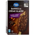 thumbnail image 2 of Great Value Mocha Almond Fudge Ice Cream Bars, 352 mL (4 x 88 mL), 2 of 5